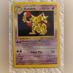 Original Shadowless Kadabra